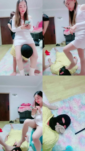 【艾琳】双S-臭脚捂脸踩踏/转胯骑马