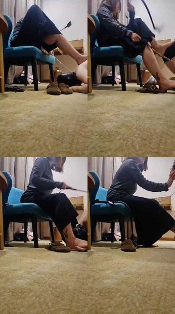 【上头姐妹团】鞭打/裸足恋足舔