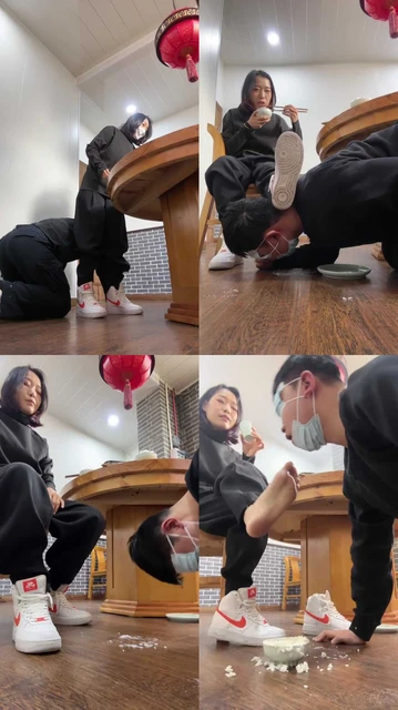 【朱砂痣】桌底下的贱狗奴