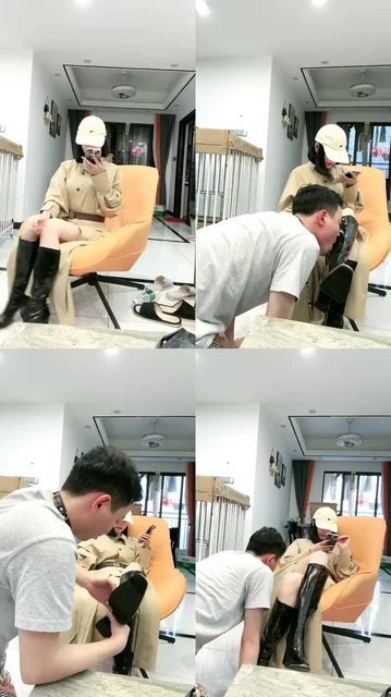 【黛樱】长靴御姐S-下跪陪主人直播