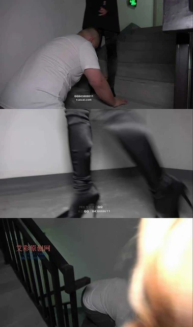 【冷柔】楼道重度耳光