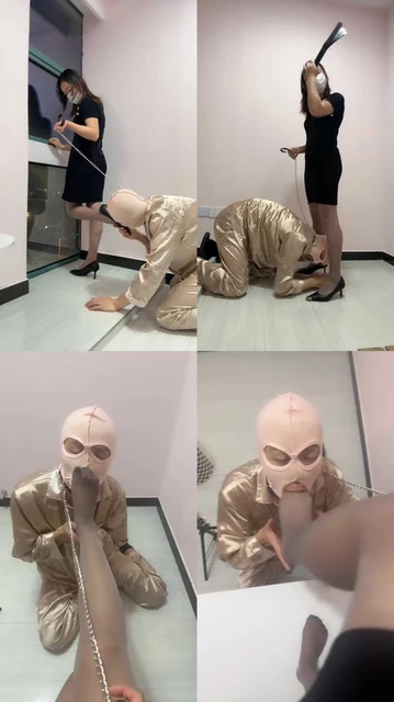 【樱木花道】物业素人小姐姐S-灰丝脚羞辱虐