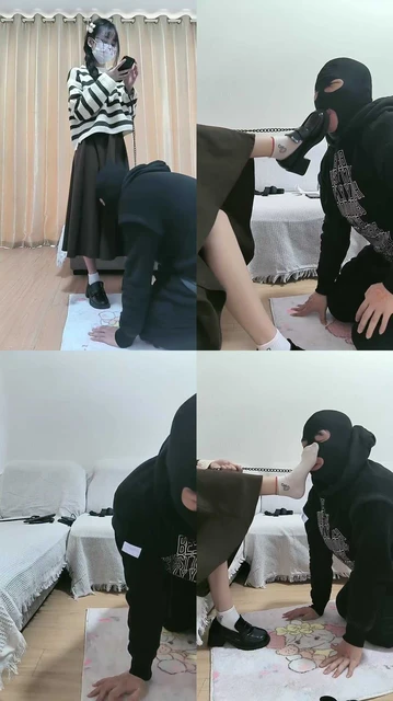 【可爱鬼】智商提升训练-暴力手脚耳光/踩踏碾/头磕核桃