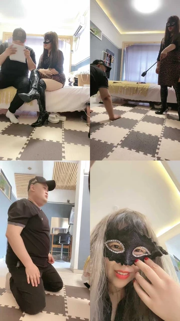 【佳琪女王】转胯爬行/高跟插嘴/喝圣水