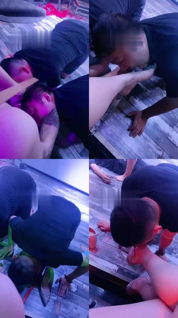 【稚S】SM酒吧调教现场【上】（双视角）