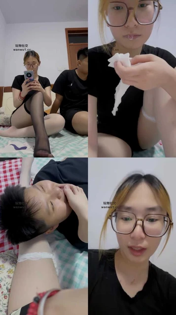 【拉拉情侣】吐口水诱惑/坐脸窒息/舔脚