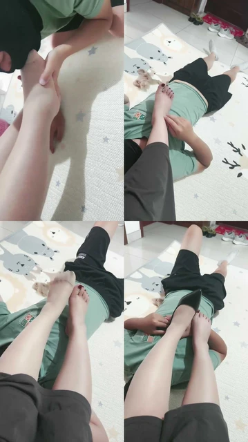 【唯斯】原味肉丝脚狂舔