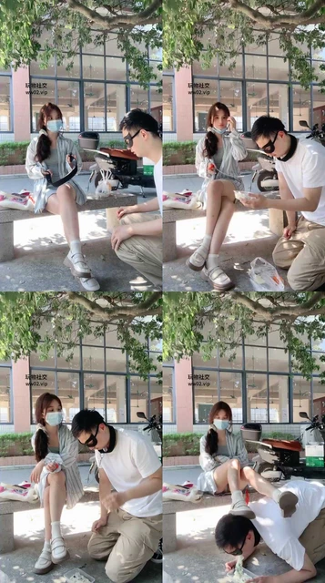 【香芋朱朱】户外刺激:前男友当狗驯【完整版】