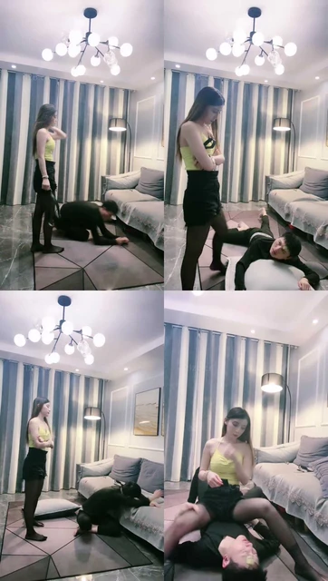 【领主老大】黑丝美腿踢踹踩虐/重度鞭打撒气