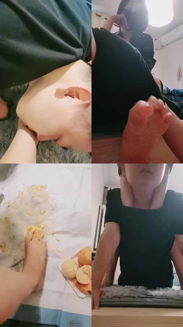 【杰哥】开发素人裸足踩踏喂食