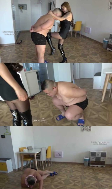 【冷柔】长靴暴顶贱货