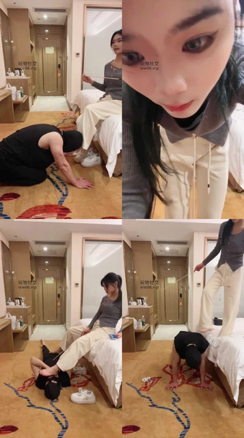 【沐沐大人】骑马狗爬/重度鞭打/小白鞋白袜虐/插嘴喂奶