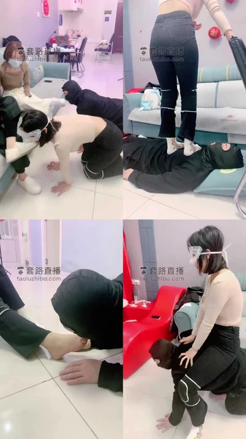 【精神小妹】情侣奴下奴-教母畜虐狗