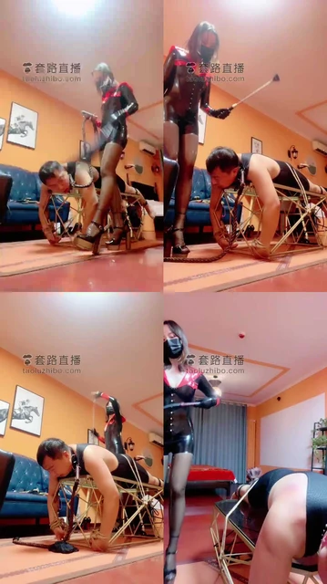 【茹雪】四肢捆绑强制鞭打刑虐