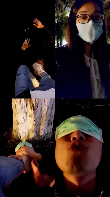 【执念】户外狂野调教 路人人山人海