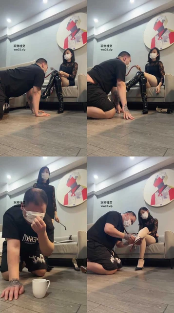 【紫琳】高跟凉鞋踩虐/长靴诱惑舔/赏赐圣水