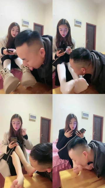 【惜沫】狂舔原味白丝的狗