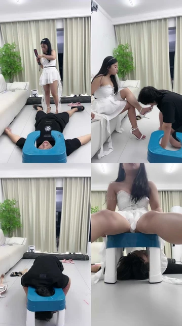 【伊诺】重口喂食玩弄活体马桶