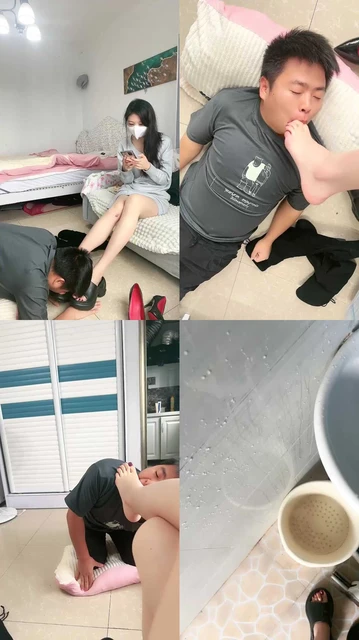 【佳佳】裸足蹂躏/碾压狗爪/圣水泡面