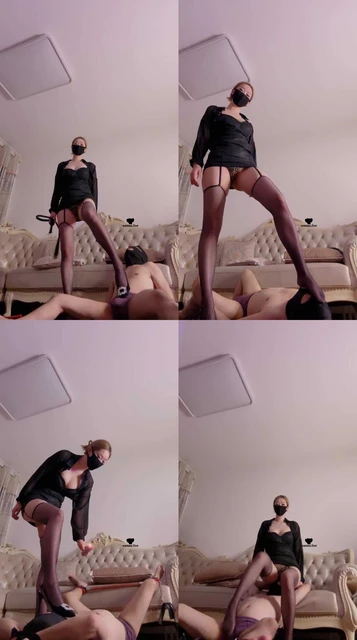 【尤野】高跟强制虐乳/滴蜡刻字