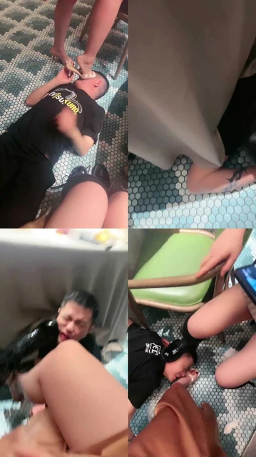 【三三】餐厅聚会群调/塑料袋套头窒息/喂食舔脚【双视角版】