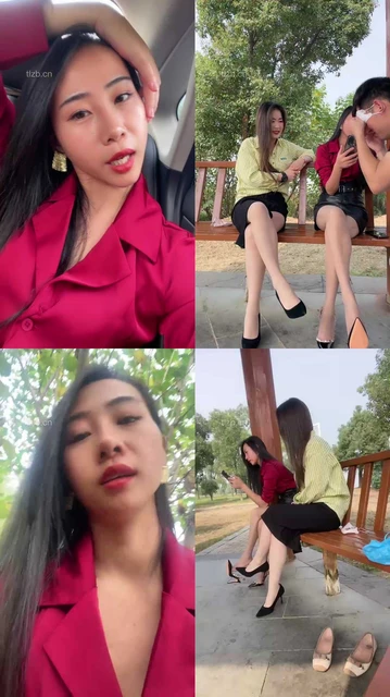 【Alice】姐妹花户外诱导司机做狗【双视角完整版】