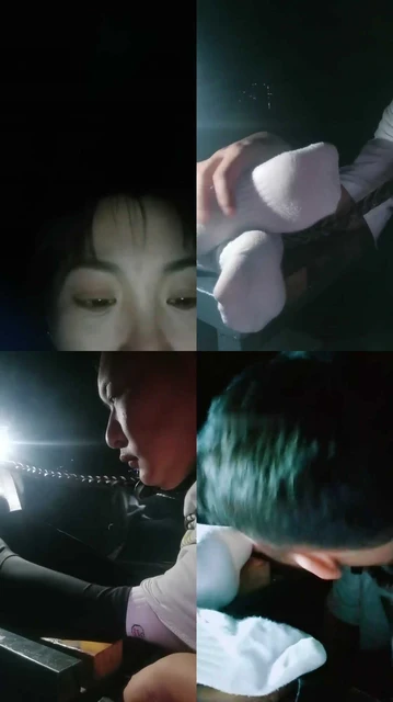 【明明S】夜跑后户外让狗舔脏鞋原味白袜【双视角版】