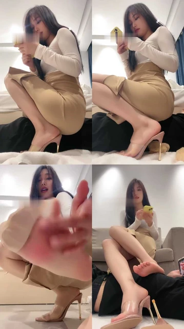 【小x大王】御姐范诱惑调-高跟肉丝白袜踩脚垫【完整版】