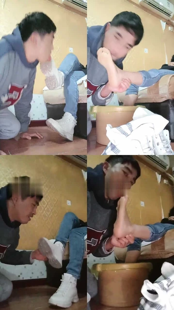 【猫咪大人】沐足店喝圣水/舔脏鞋底【双视角版】