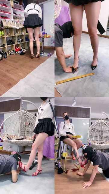 【冰诺】长腿车模S-高跟踩/耳光/虐乳鞭打/sp