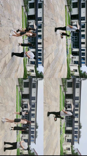 【沅芷】3S轮流飞踹狂踹双奴/全体重踩踏【双视角版】