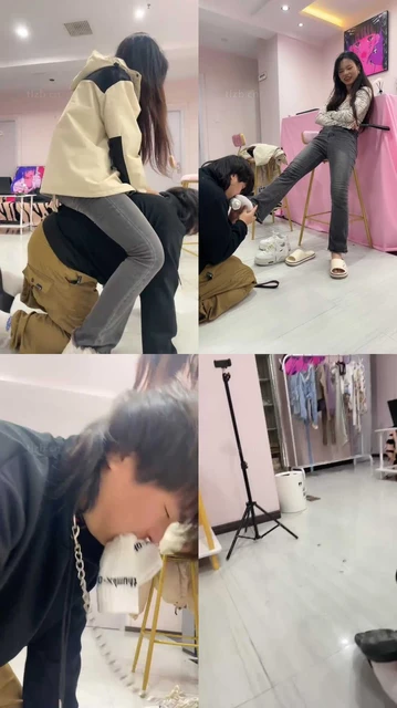 【素人挖掘机】嘴塞白袜/骑马转胯/厕所舔脚/sp鞭打