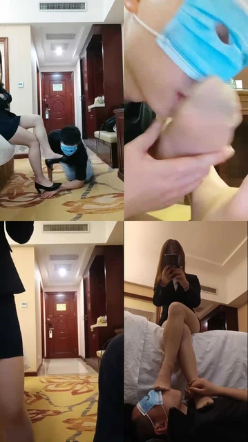 【梵高】素人白领制服肉丝高跟调【双视角版】