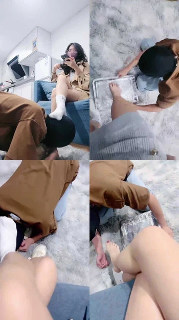 【嘉妮】学生S臭鞋臭袜气味辱狗【双视角版】