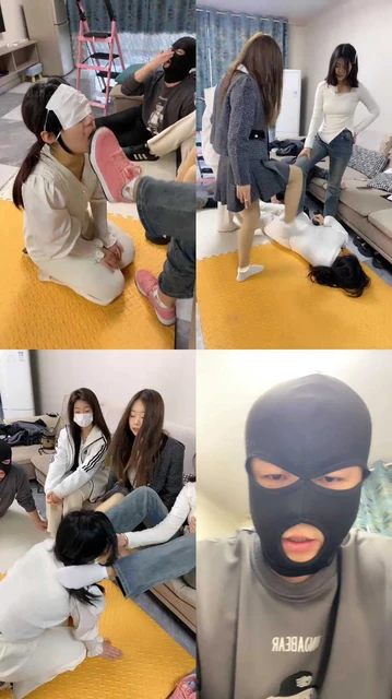 【精神小妹】3S调女奴-全体重踩头/踢踹/吸臭/骑马钻胯