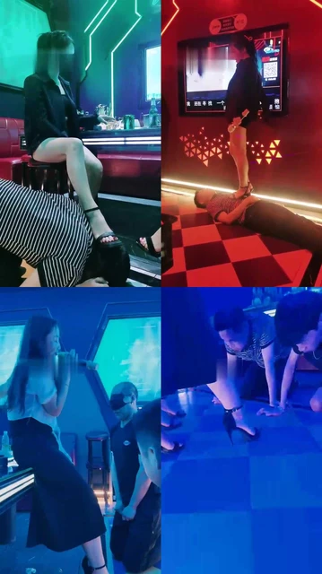【语阳】KTV-双S-高跟踩双奴/胯下辱/脚下喂食【双视角完整版】