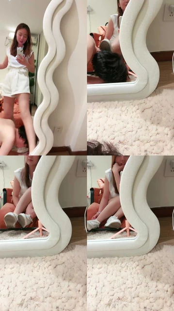 【语阳】镜前羞辱-小白鞋棉袜物化训练