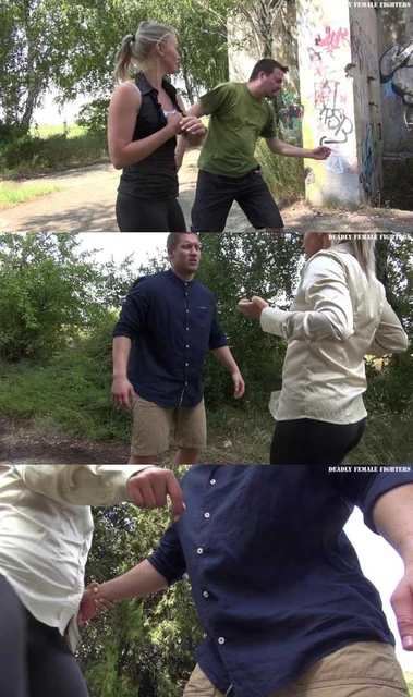 【欧美女王】女保镖残忍踢杀弱鸡男