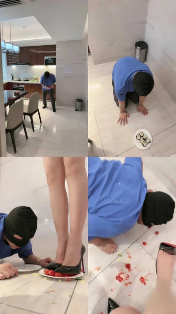 【妆主大大】ATM奴的悲哀-高跟踩踏碾压喂食