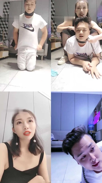 【古月安妮】袜子塞嘴/丝袜高跟踩/耳光抽/揪耳朵【双视角版】