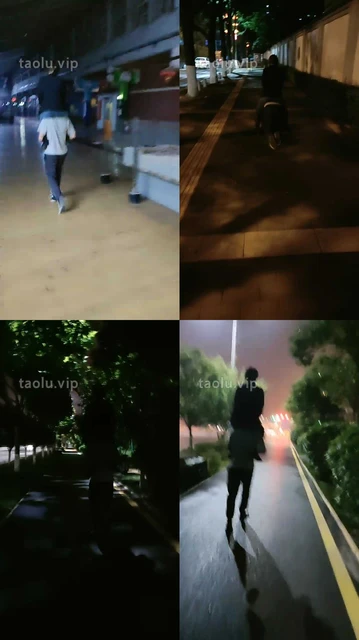 【楼遥】深夜户外-骑脖骑马爬行