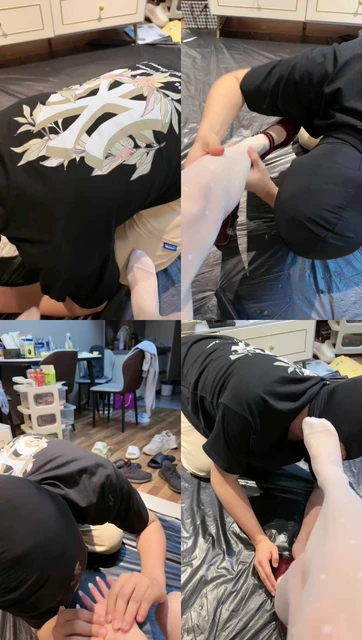 【可贞】挑战耳光/红鞋白丝诱惑