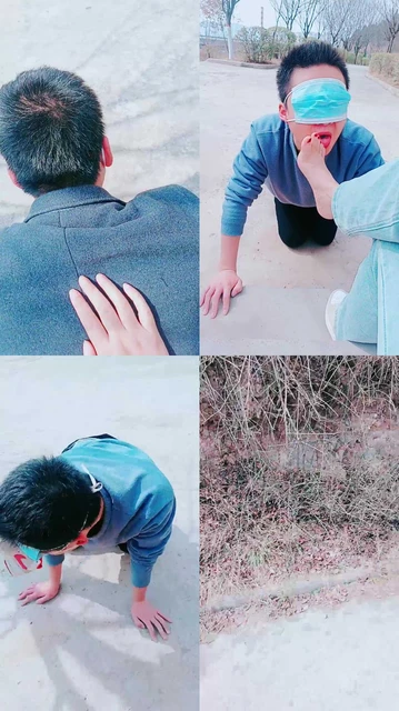 【乂乂】户外遛狗-骑马狗爬/舔脏运动鞋/叼鞋【完整版】