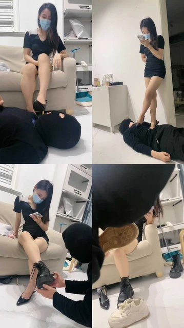 【clytia】鞋跟插嘴/高跟蹂躏/清理脏鞋底/提档