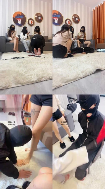 【白兔S】3S-跪舔脏鞋臭脚丫/鞭打踩踏【三视角版】