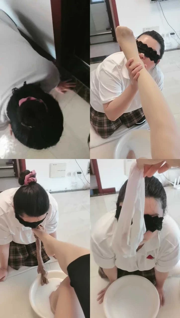 【凌儿女神】母畜-跪舔脏高跟/伺候沐足/吃丝袜/喝洗脚水