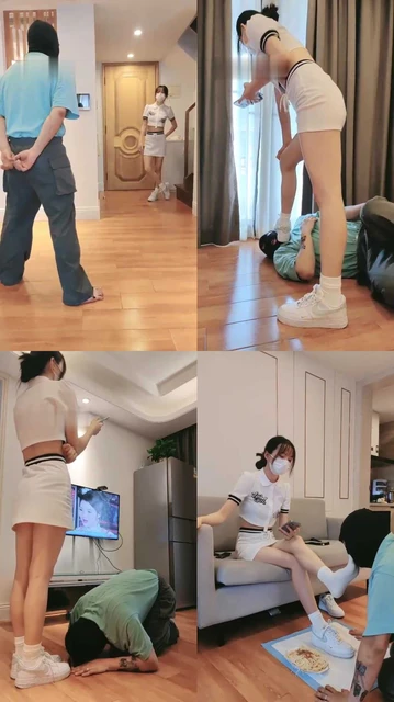 【暴力美学】提狗档/碾压狗爪/棉袜喂食