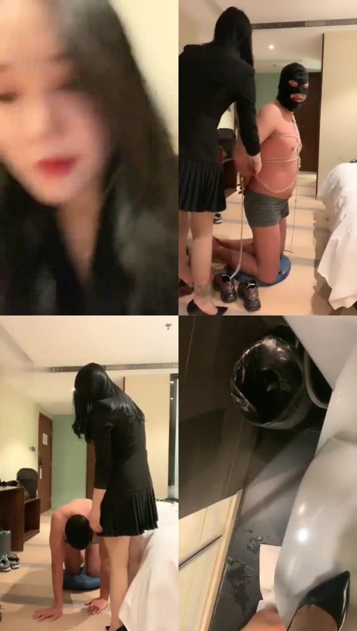 【筱月】把大叔捆起来狠虐