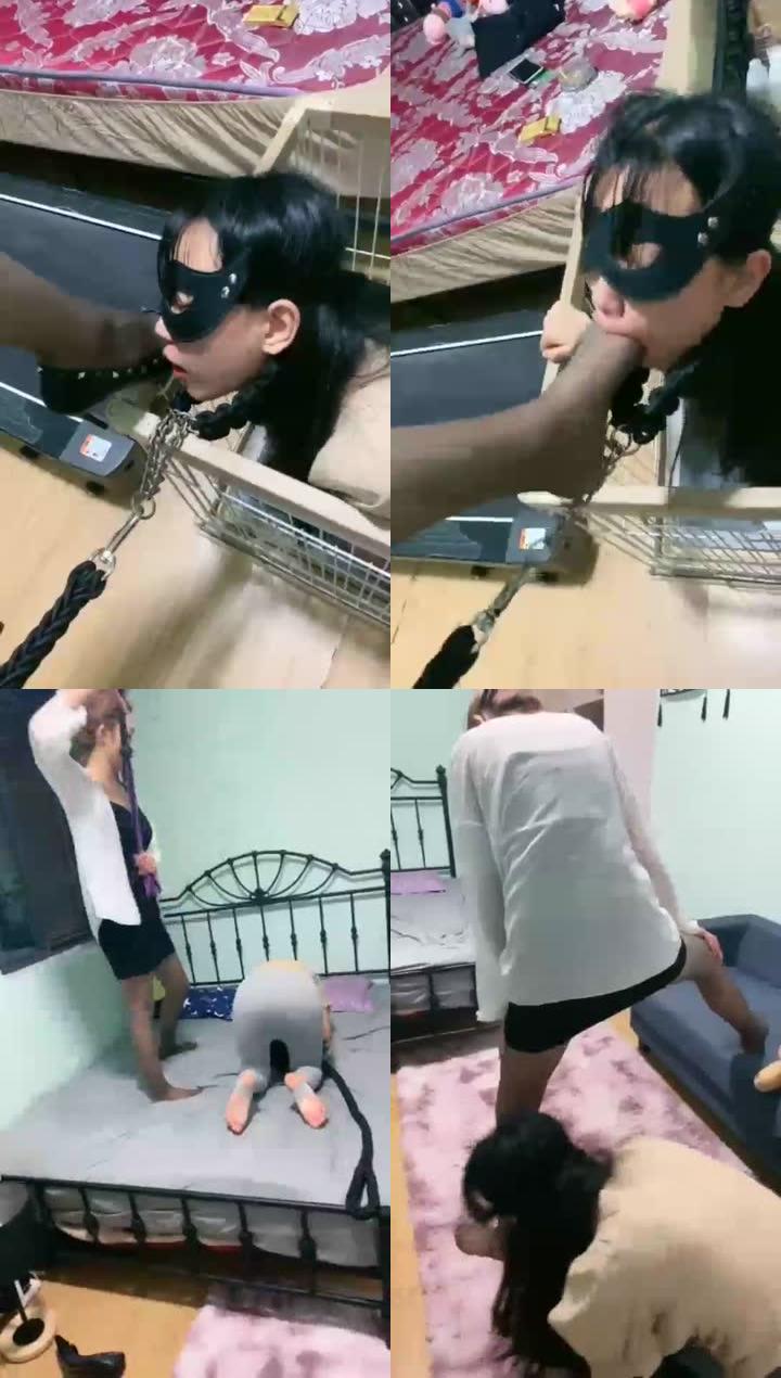 【小冉s】家里教育母女奴