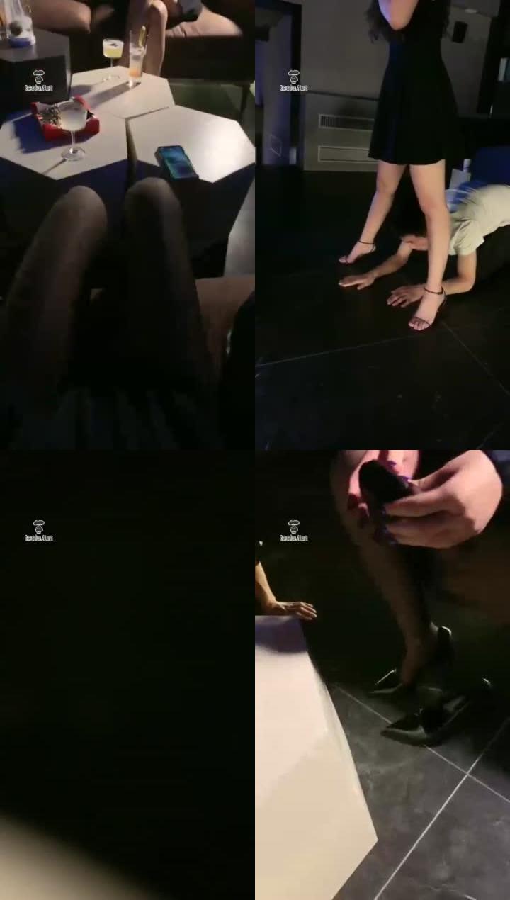 【维依】TJ：酒吧公调骑马清理鞋底圣水 